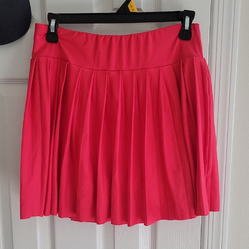 Chic A-Line Pink Skirt